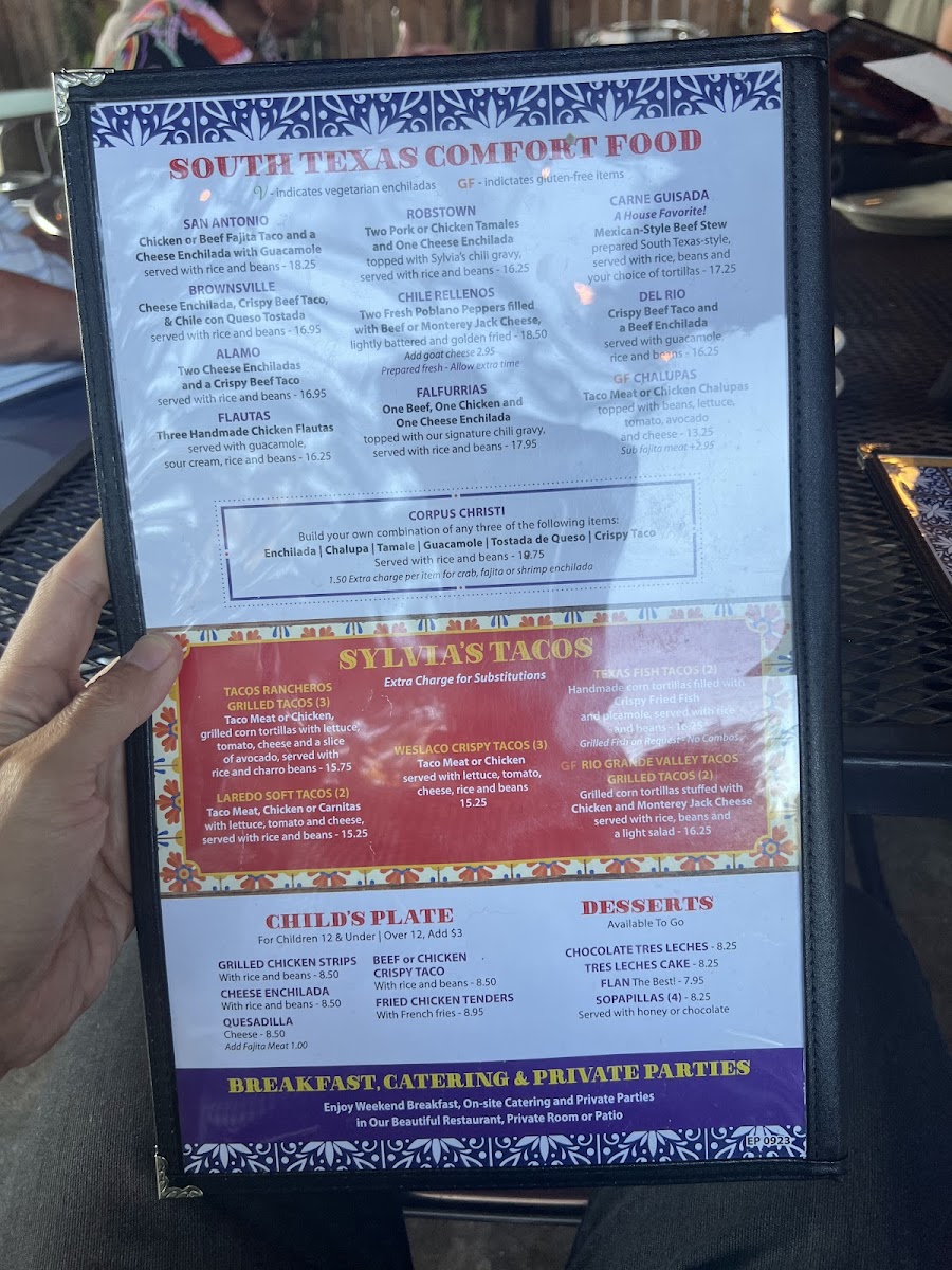 Sylvia's Enchilada Kitchen Menu - Image 4